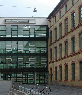 Gewerbe- und Wohnlofts - Edison-Höfe, Schlegelstraße/Chaussestraße/Invalidenstraße, Berlin, Rückfront