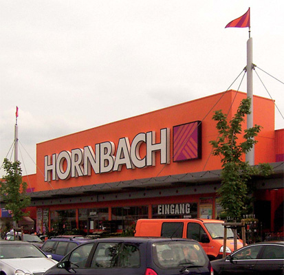 Baumarkt-Hornbach, Züricher Straße 11, Frankfurt-Nieder-Eschbach