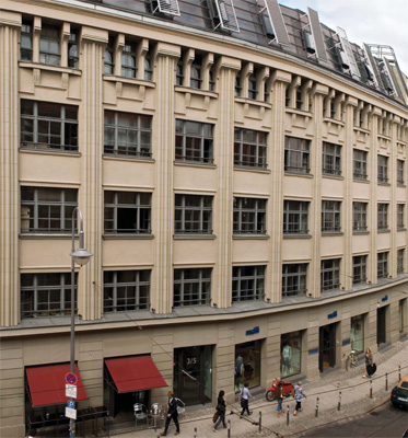 Office building, No. 3/5,  Neue Schönhauser Strasse, Frontview